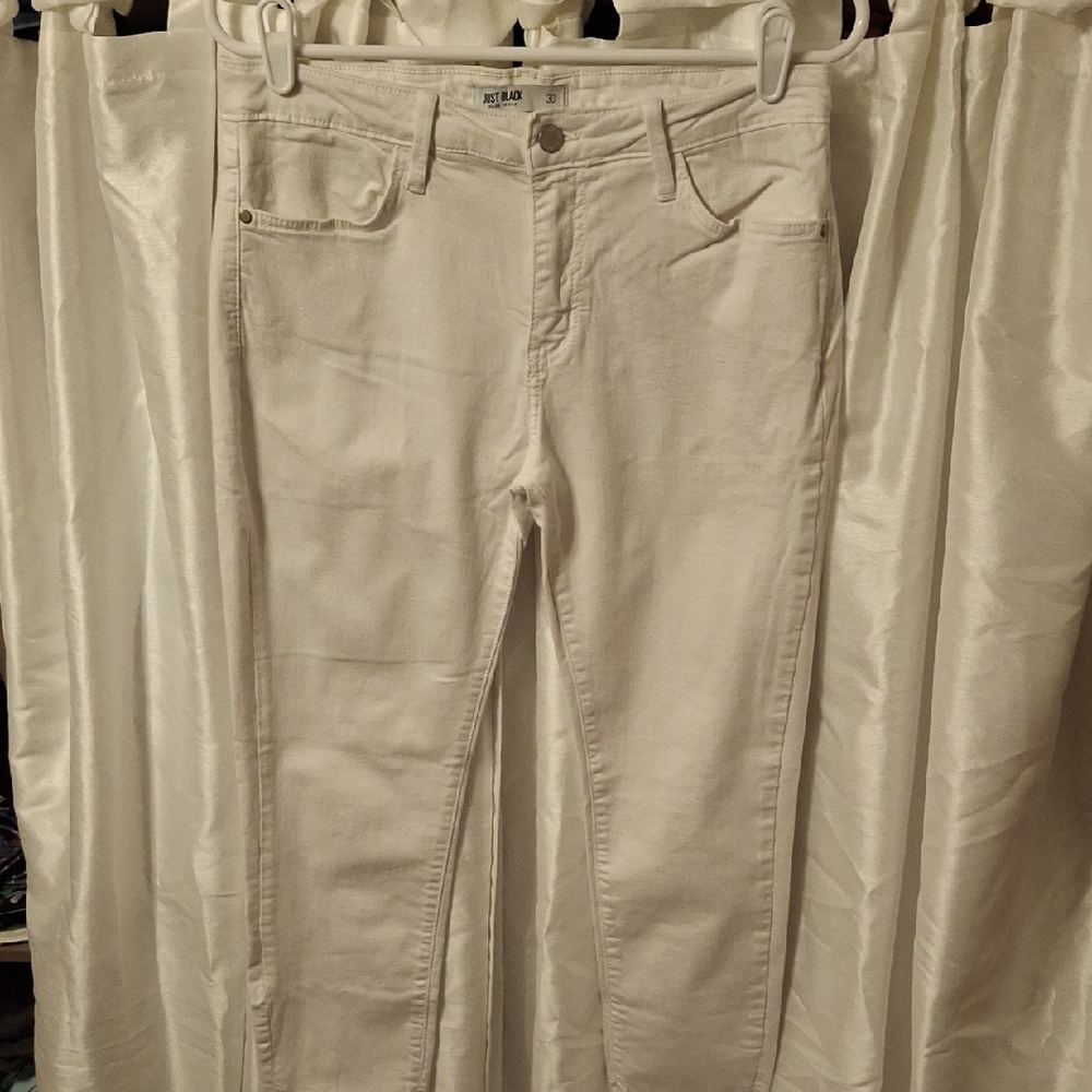 Just Black Women's White Skinny Jeans 30 🩷🩷🩷🩷